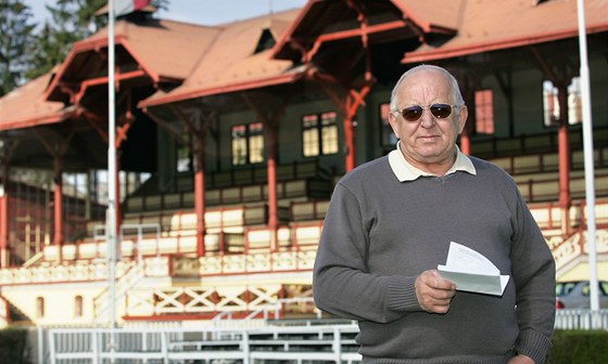 Ivan Janatka, správce dostihového areálu v Karlových Varech-Dvory.