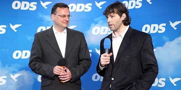 Hokejista Jaromír Jágr v�noval v roce 2012 ODS 8 milion� korun (ilustra�ní snímek).