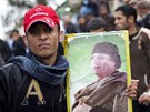 Demonstrace na podporu Kaddáfího (31. bezna 2011)