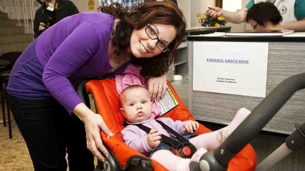 Mí�a Nosková s dcerou Eli�kou