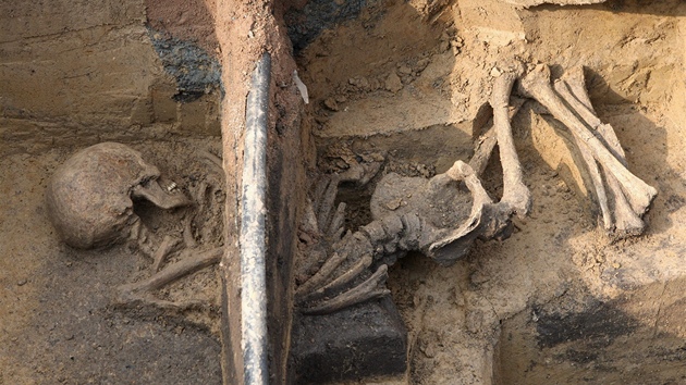 Objevená kostra stará asi 2 700 let.
