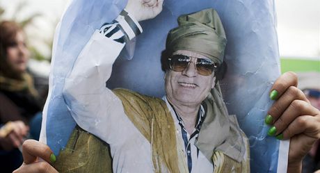 Plukovník Muammar Kaddáfí 