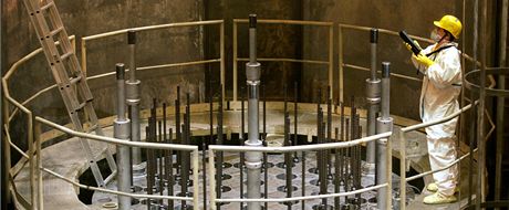 Montá reaktoru v Bloku 1 Jaderné elektrárny Temelín