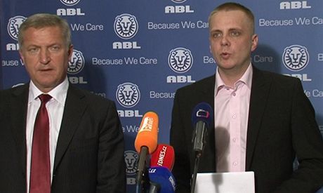 editel bezpenostní agentury ABL Matj Bárta (vpravo)