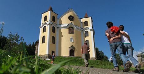 Kostel v Neratov v Orlických horách