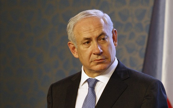 Návtva izraelského premiéra Benjamina Netanjahua v Praze (7. dubna 2011)