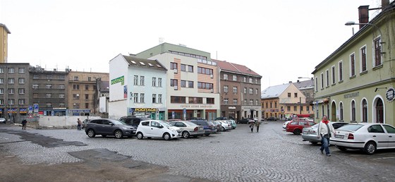 Papírové náměstí v centru Liberce