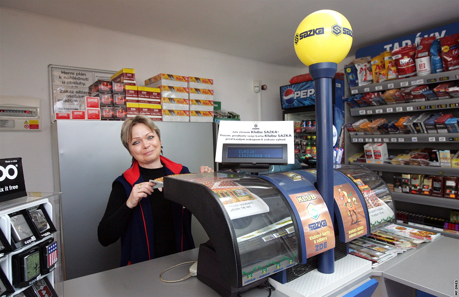 U� BEZ KORUNKY. Tém�� p�l roku mohli sázka�i v �esku vsázet �íselnou loterii Korunka i na terminálech Sazky. V sobotu vedení firmy s Chance ukon�ilo spolupráci.