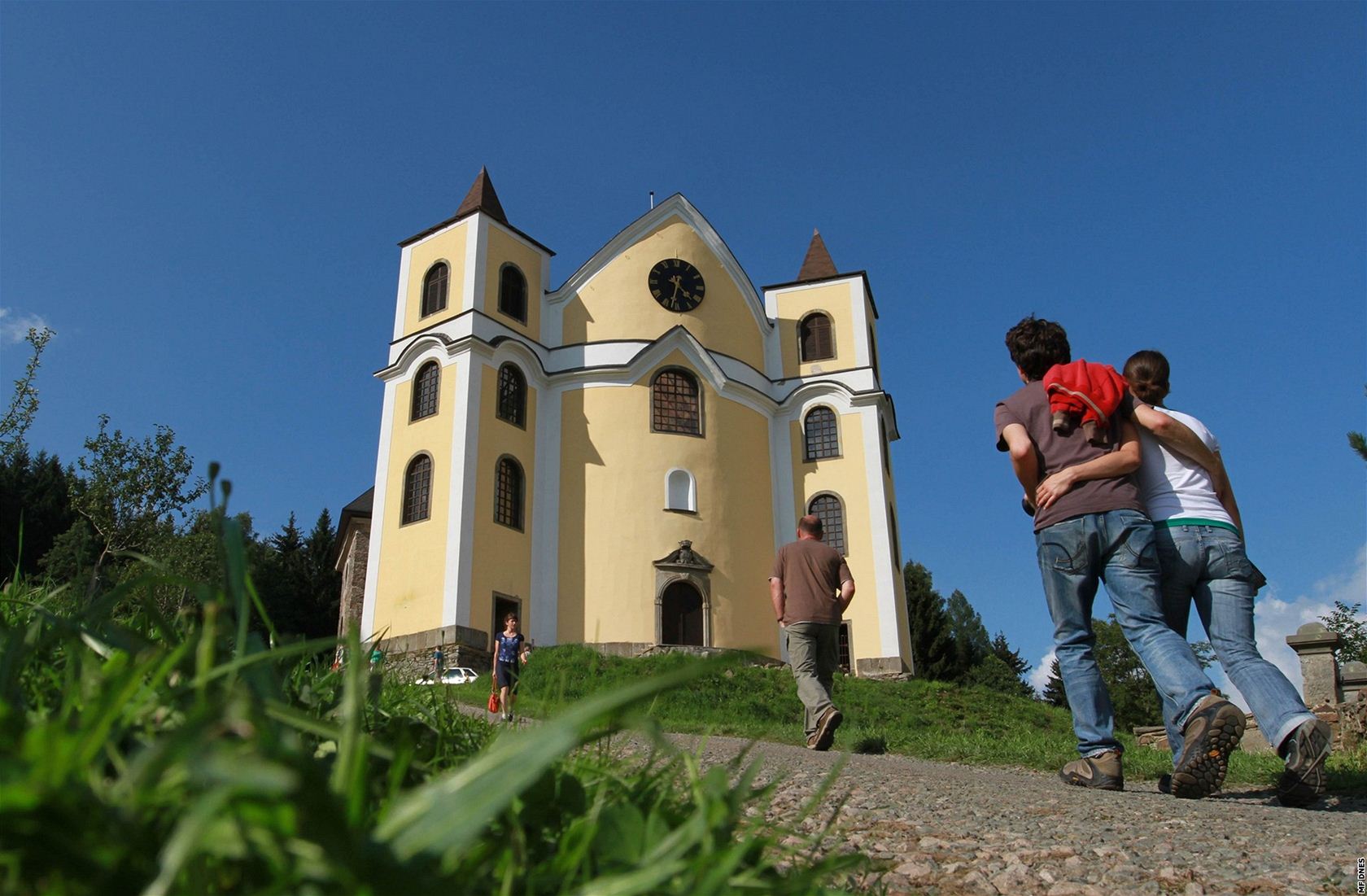Kostel v Neratov� v Orlických horách