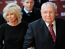 Michail Gorbaov pijel do Londýna s dcerou Irinou