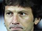 ZAMRAENÝ POHLED. Leonardo, trenér Interu Milán, byl výkonem svých svenc zklamán.