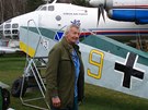 Karel Tarantík má ve Zrui u Plzn soukromé muzeum peván letadel.