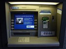 Bankomat �esk� spo�itelny. Ilustra�n� sn�mek
