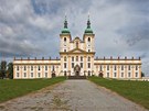 Bazilika Navtívení Panny Marie, která stojí na Svatém Kopeku u Olomouce.