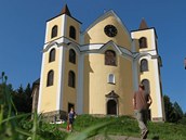 Kostel v Neratov v Orlickch horch