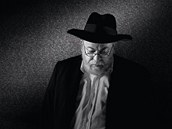 Rabín Karol Sidon (z výstavy portrétů fotografa Pavla Brunclíka v Museu Kampa)