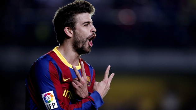 SAMÝ ÚSP�CH. Rozhodnutí vrátit se do Barcelony nemusí Gerard Piqué rozhodn� litovat.