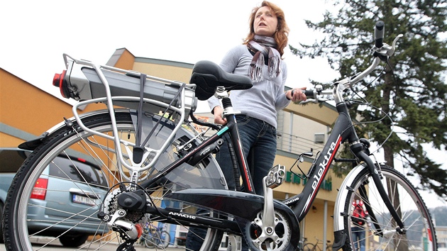 Elektrokolo, které si lze pjit ve sportovním centru v Semilech.