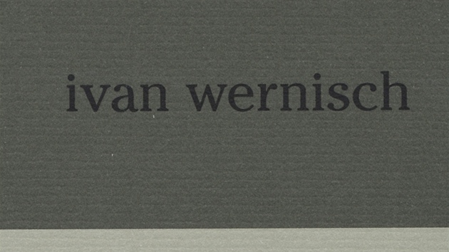 Obálka knihy Ivana Wernische Nikam