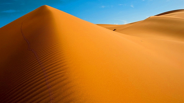 Písená pou Erg Chebbi
