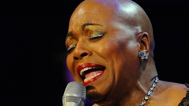 Dee Dee Bridgewater na praském koncert v Obecním dom (2. dubna 2011)