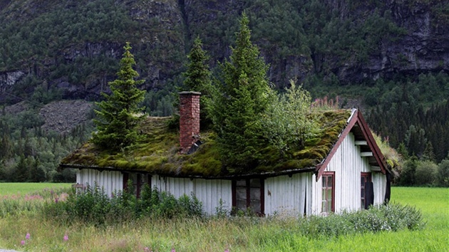 Poslední obyvatel tohoto rodinného domu pracoval jako horský prvodce. Koeny strom ale bohuel  prorazil stechu domu. Ten je nyní prakticky neobyvatelný.