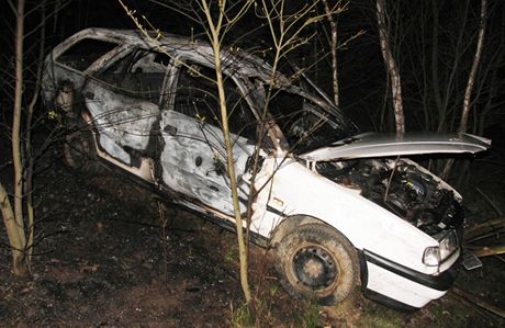 Policie v Jihlav hledá idie, který v noci na úterý boural u dálniního pivade.