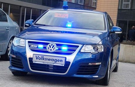 Policie pebírá VW Passat R36