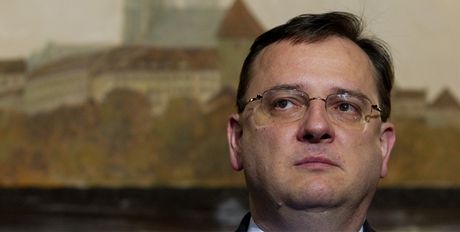 Premiér a pedseda ODS Petr Neas získal podporu od éf regionálních sdruení ODS.