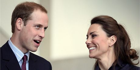 Princ William a Kate Middletonov dva tdny ped svatbou