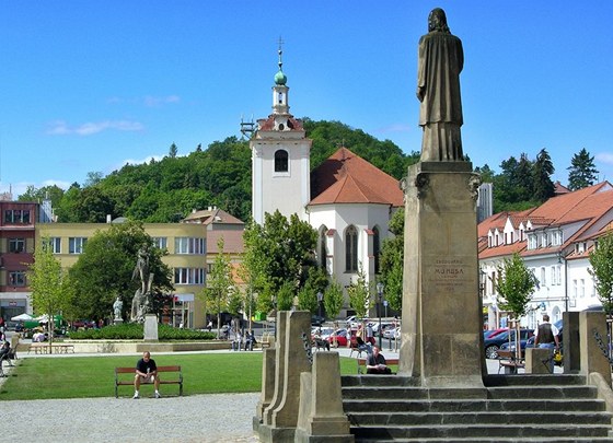 Beroun, Husovo námstí