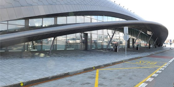 Budova brněnského letiště.