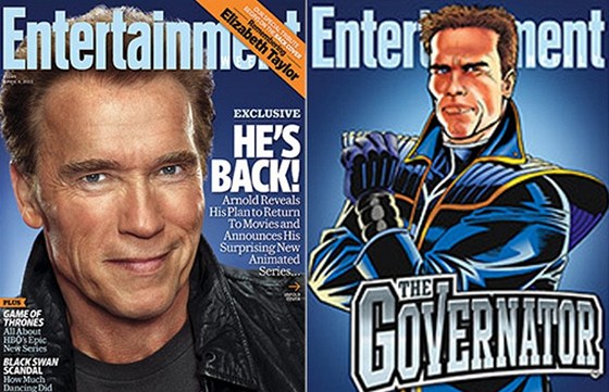 Exguvernér a exTerminátor Schwarzenegger bude Guvernátor a tí se na to.