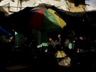 Bazar v Gaza City (9. dubna 2011)