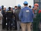 Policie pi kontrole cizinc v elektrárn Tuimice zadrela patnáct dlník z Bosny