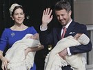 Dánská princezna Mary s manelem a dvojaty