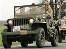 Jízda osvobození - tradiní akce fanouk historických vojenských vozidel.