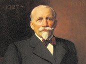 Portrt Adolfa Nevlila, starosty Klatov z 20. a 30. let minulho stolet
