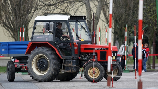 Sout student zemdlských kol v Bystici nad Perntejnem.