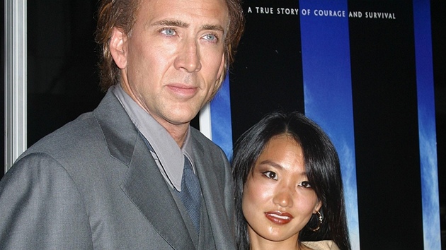 Nicolas Cage s manželkou Alice Kimovou