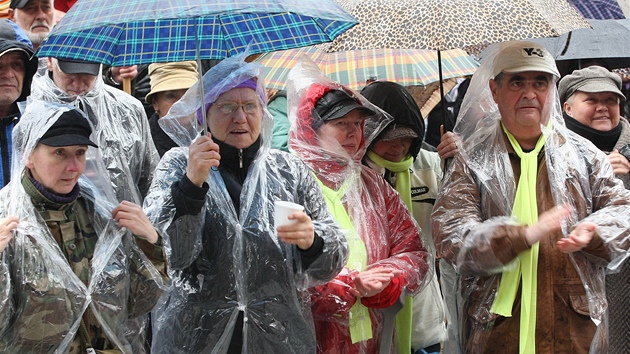 Demonstrace na podporu libereckého primátora Jana Korytáe (13. dubna 2011)