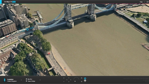 Nokia Ovi Maps 3D