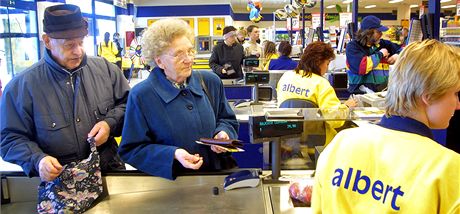 Supermarket Albert. Ilustraní foto