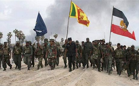 Vládní vojáci dobyli batu tamilských Tygr (2009)