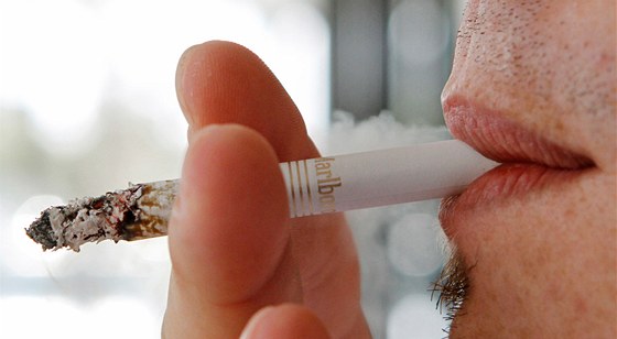 I ei, kteí kouí, u nechtjí dýchat v restauraci tabákový dým. Ilustraní snímek