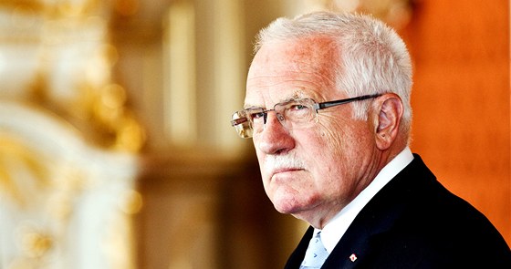 Prezident Václav Klaus.