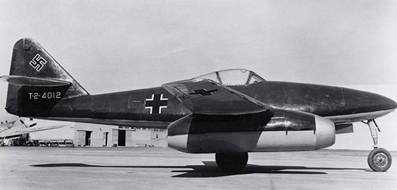 Messerschmitt Me 262. Ilustrační snímek