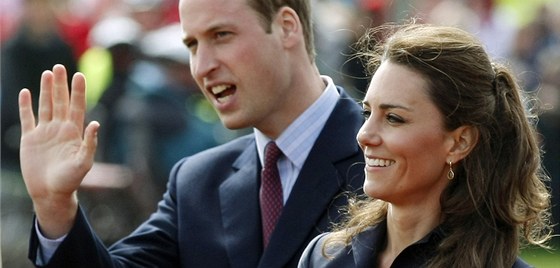 Princ William a Kate Middletonová 