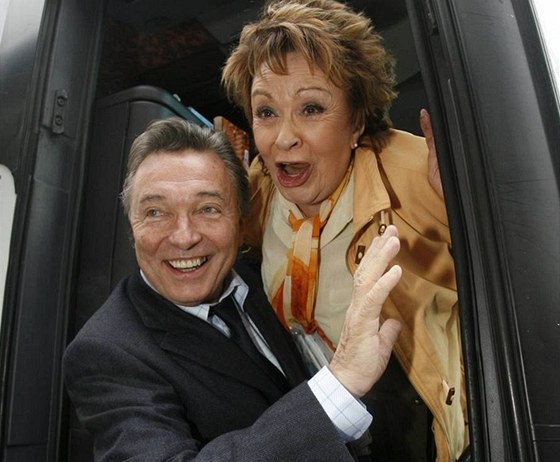 Karel Gott a Jiina Bohdalov 