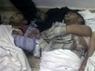 Obti páteních nepokoj v Sýrii vyfocené na mobilní telefon (23. duben 2011)